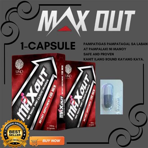 pampalaki ng ari natural|MAX OUT 1 CAPSULE.